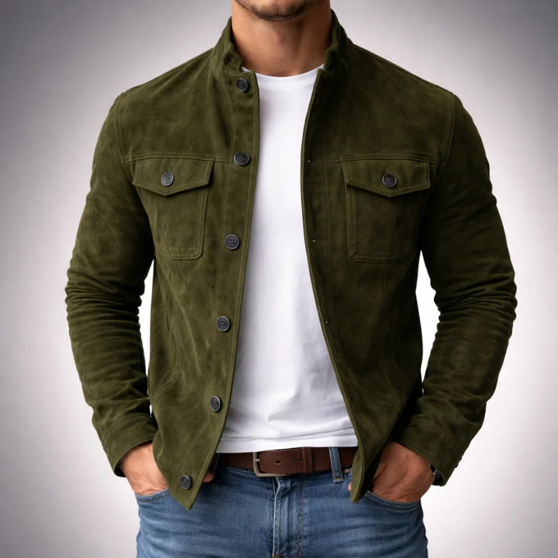 Marcella™ | Bomber in camoscio sintetico