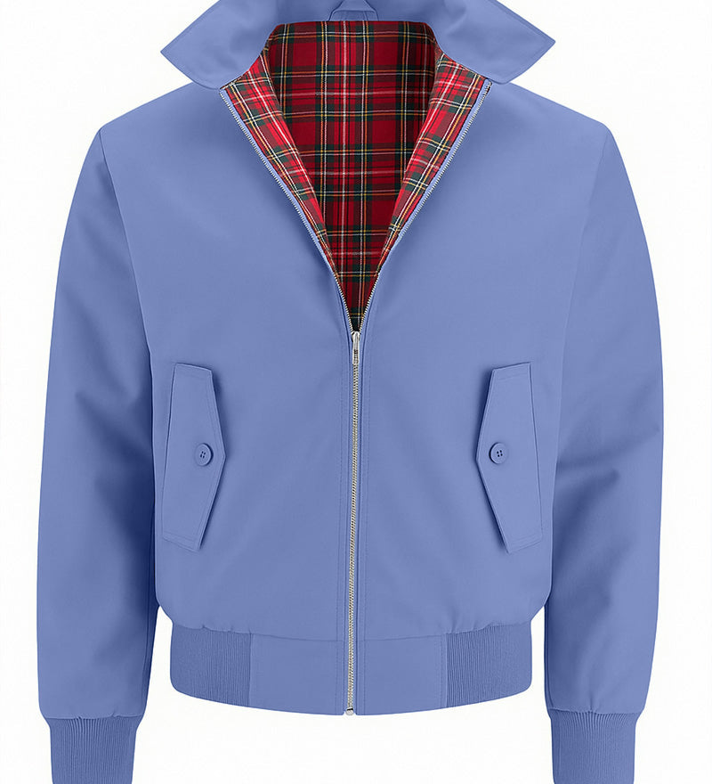 Rebecca™ | Giacca Harrington con fodera tartan