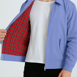 Rebecca™ | Giacca Harrington con fodera tartan
