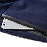 Varel | Pantaloni corti in cotone con tasche con zip