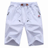 Varel | Pantaloni corti in cotone con tasche con zip