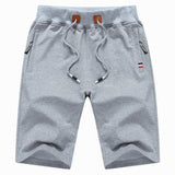 Varel | Pantaloni corti in cotone con tasche con zip