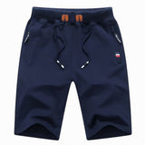 Varel | Pantaloni corti in cotone con tasche con zip