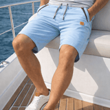 Varel | Pantaloncini chino con cordino da uomo