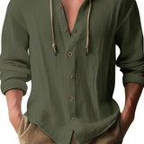 Varel | T-shirt con cappuccio a maniche lunghe