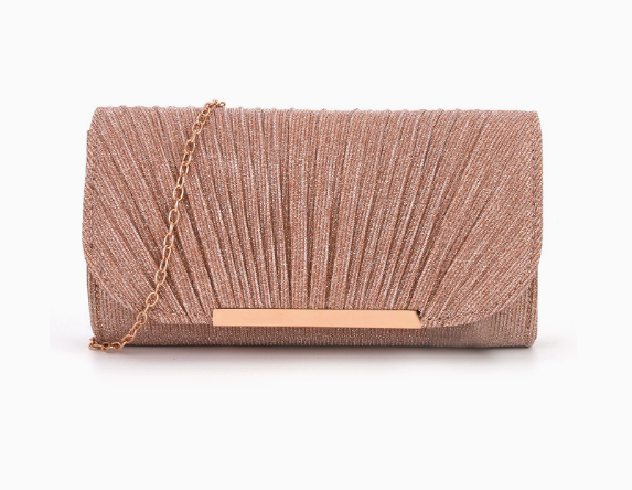 Borsa da Donna – Adatta per Abbigliamento da Sera, Con Chiusura, Design Compatto