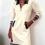 Abito Dritto Donna – Eleganza Moderna e Comfort Quotidiano