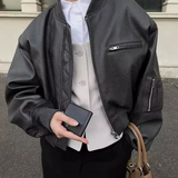 Donna - Bomber casual oversize - Vestibilità elegante