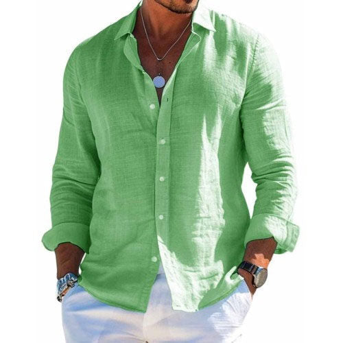 Varel | Camicia elegante in tessuto traspirante