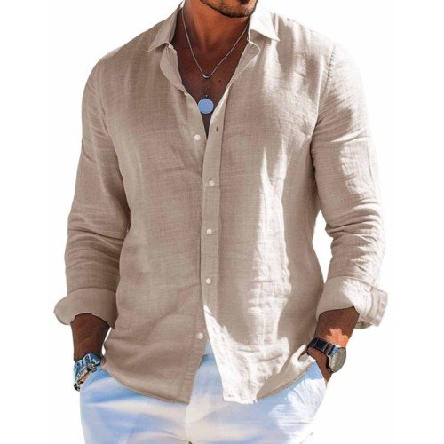 Varel | Camicia elegante in tessuto traspirante