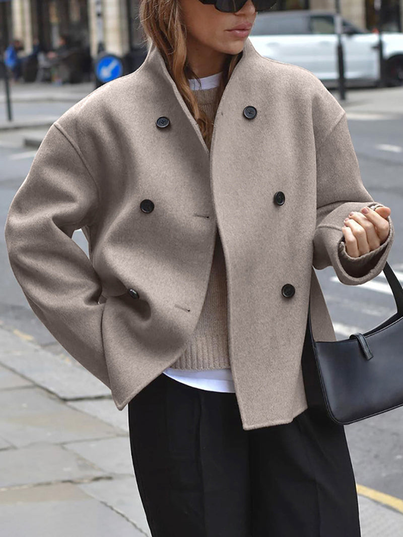 Giacca Oversized da Donna – Con Cappuccio, Adatta per Autunno e Inverno