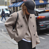 Giacca Oversized da Donna – Con Cappuccio, Adatta per Autunno e Inverno