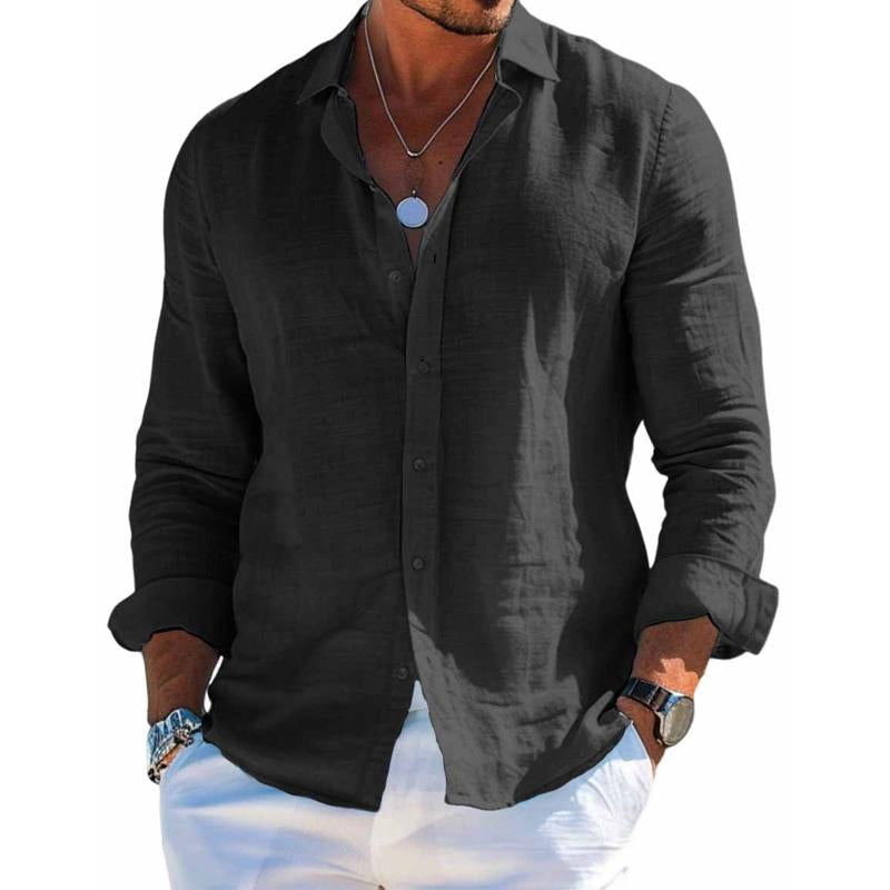 Varel | Camicia elegante in tessuto traspirante