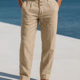 Varel | Pantaloni comodi in lino