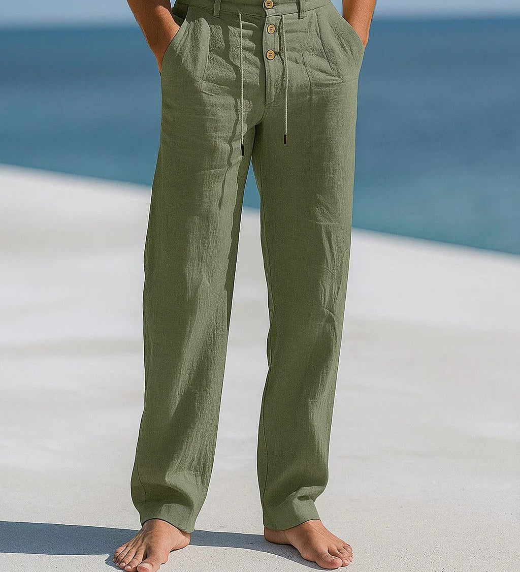 Varel | Pantaloni comodi in lino