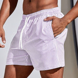 Varel | Pantaloncini estivi a righe da uomo