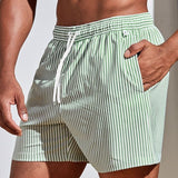 Varel | Pantaloncini estivi a righe da uomo