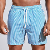 Varel | Pantaloncini estivi a righe da uomo