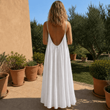 Rebecca™ | Abito lungo con schiena regolabile