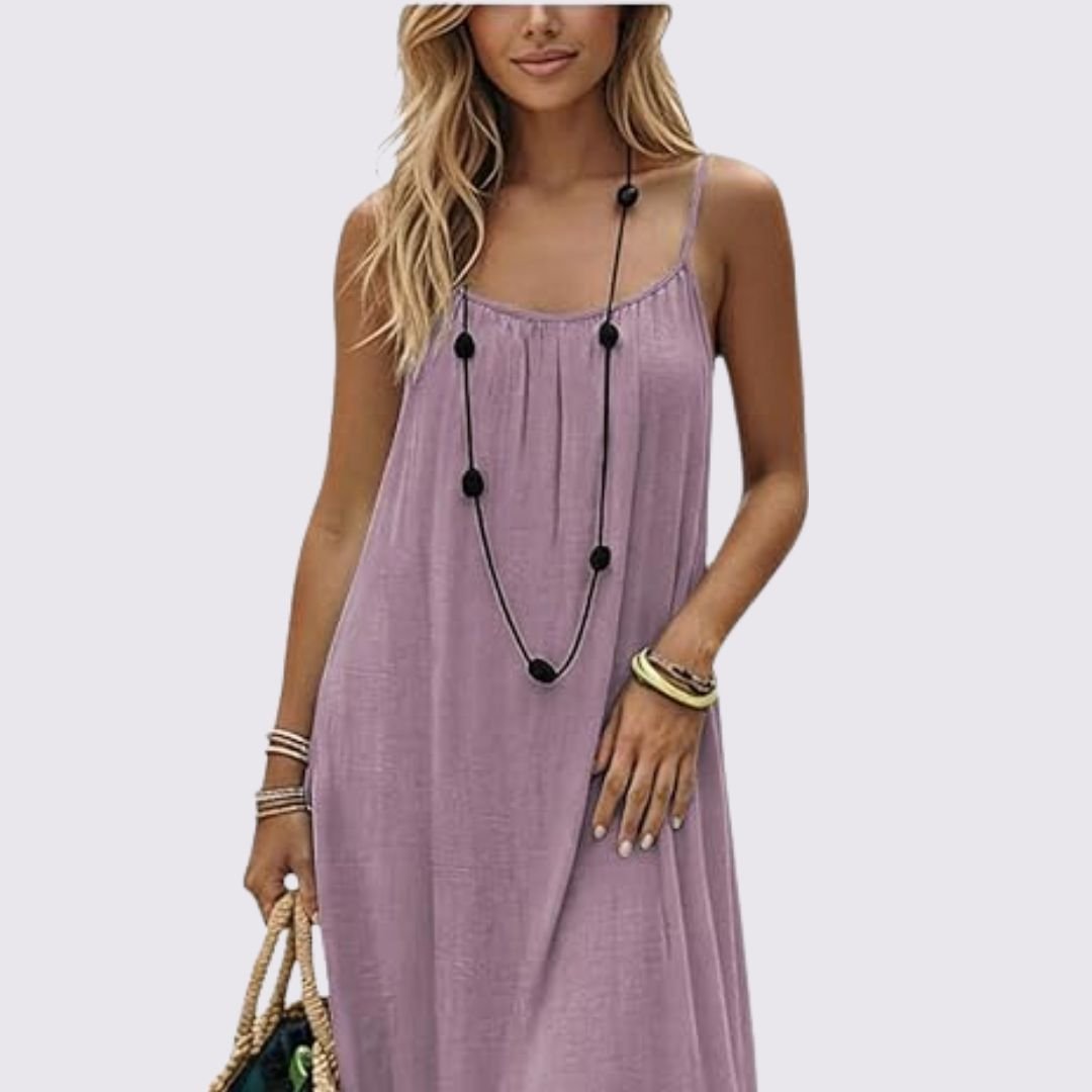 Rebecca™ | Abito lungo con schiena regolabile