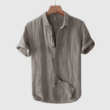 Varel | Camicia elegante a maniche corte con bottoni