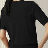 Top Slim Fit Donna – Maniche Corte, Adatto per Primavera e Estate