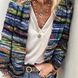 Cardigan in Maglia Colorato da Donna – Stile Casual Morbido e Confortevole