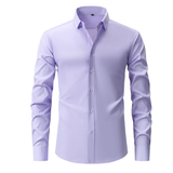 Camicia formale elasticizzata da uomo senza rughe Premium