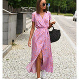 Varel | Abito elegante con scollatura a V e vestibilità modellante