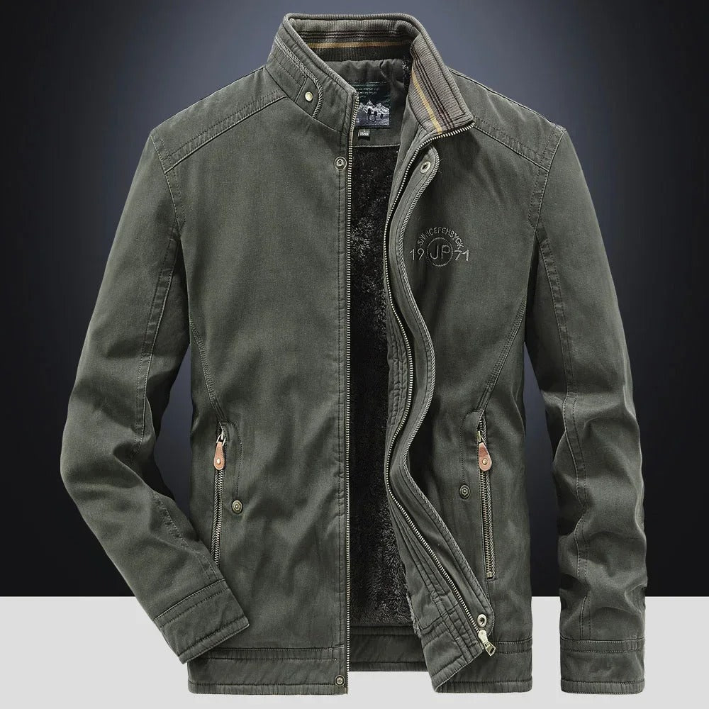 Ludovica™ | Giacca con zip integrale e fodera termica