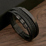 Bracciale Slim Fit da Uomo – Accessorio Casual con Chiusura Regolabile