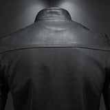 Aurora™ | Giacca in pelle con collo rialzato