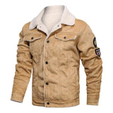 Maria™ | Giacca in pelle con interno in pile