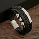 Bracciale Slim Fit da Uomo – Accessorio Casual con Chiusura Regolabile