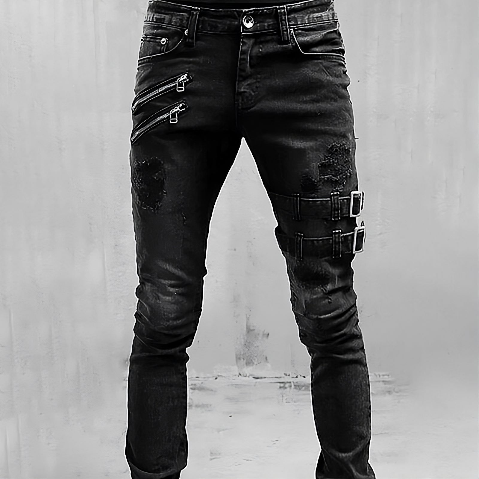 Pantaloni Slim Fit da Uomo – Adatti per Uso Casual e Quotidiano