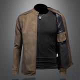 Claudia™ | Giacca in pelle con zip frontale