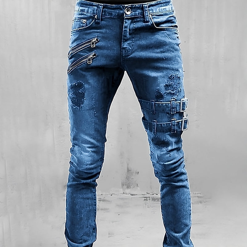 Pantaloni Slim Fit da Uomo – Adatti per Uso Casual e Quotidiano