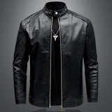 Miriam™ | Giacca biker in pelle con linee morbide
