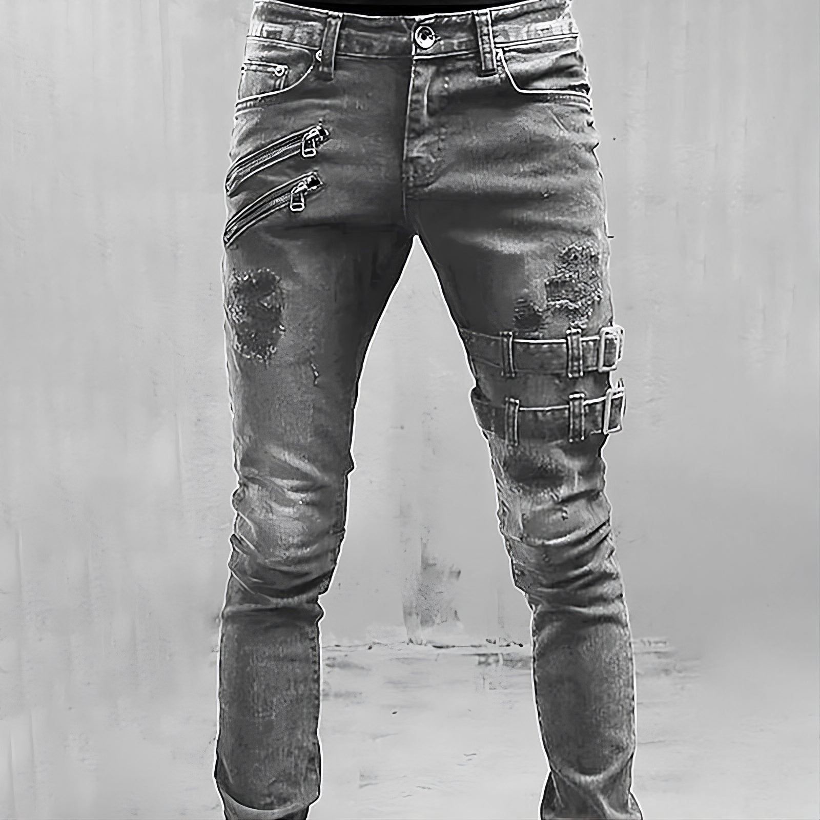 Pantaloni Slim Fit da Uomo – Adatti per Uso Casual e Quotidiano