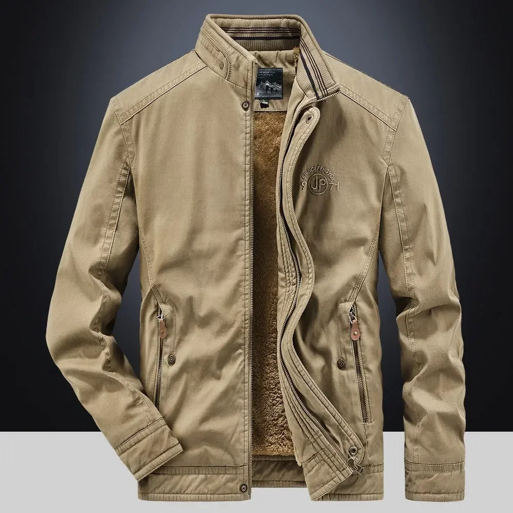 Ludovica™ | Giacca con zip integrale e fodera termica