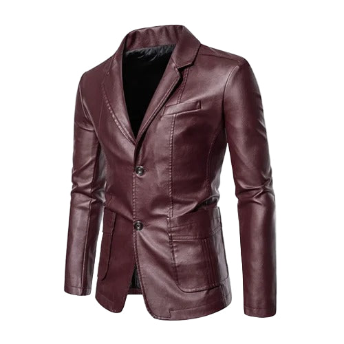 Giorgia™ | Giacca in pelle con tasche strutturate