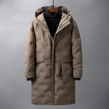 Laura™ | Piumino lungo con zip frontale