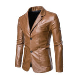 Giorgia™ | Giacca in pelle con tasche strutturate