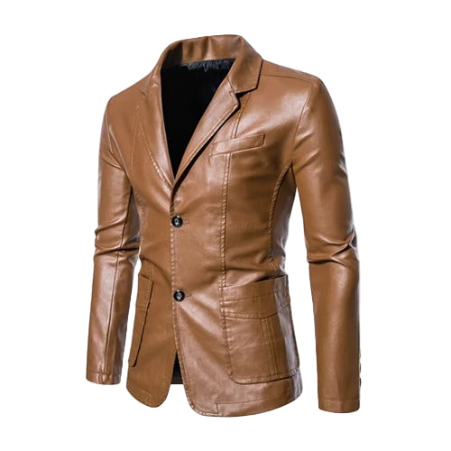 Giorgia™ | Giacca in pelle con tasche strutturate