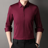 Varel | Camicia elasticizzata antipiega da uomo