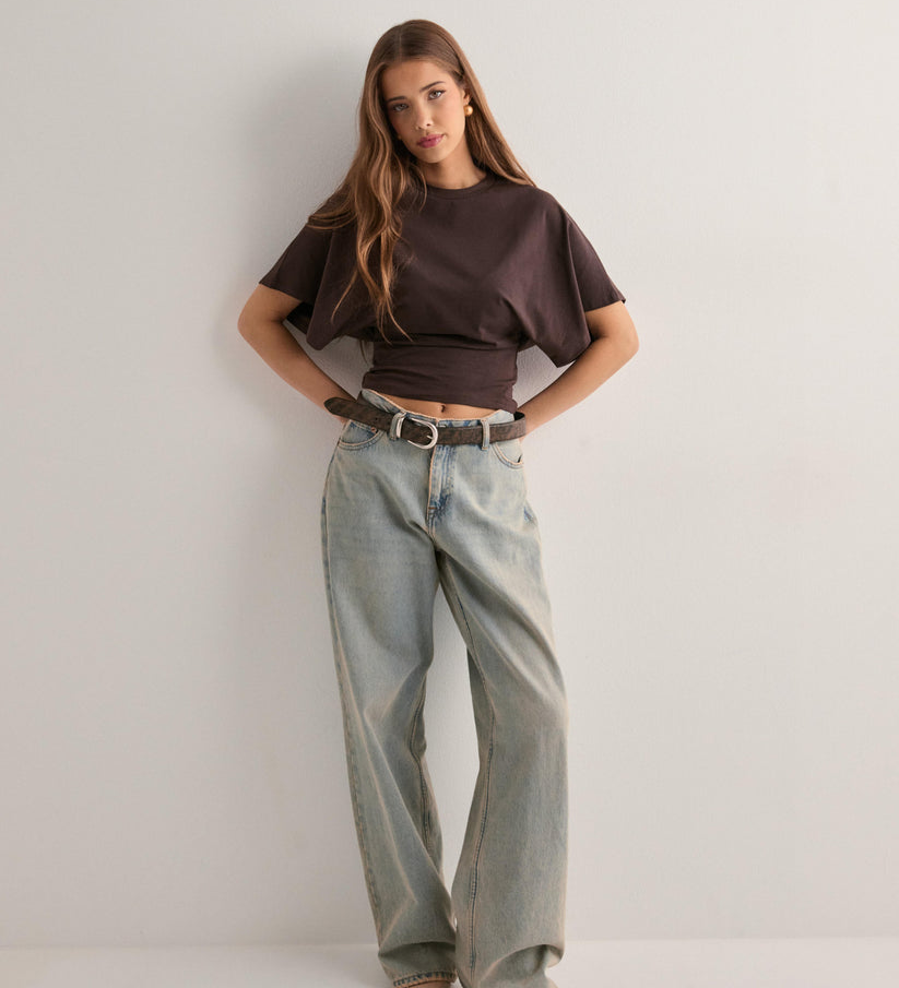 T-shirt Oversize da Donna – Con Maniche Ampie, Adatta per Uso Casual
