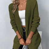 Cardigan lungo donna con tasche - Elegante e pratico