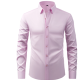 Camicia formale elasticizzata da uomo senza rughe Premium