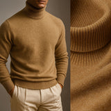 Maglione Femminile Scollo Alto – Adatto per Primavera e Autunno, Con Collo Alto e Maniche Lunghe