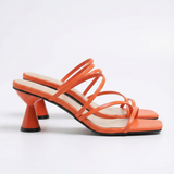 Sandali da Donna con Tacco Kitten – Con Cinghie, Adatti per l'Estate e per Uso Casual